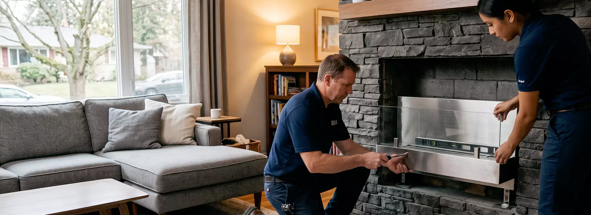 Ethanol Fireplace Installation in Cedar Park, TX