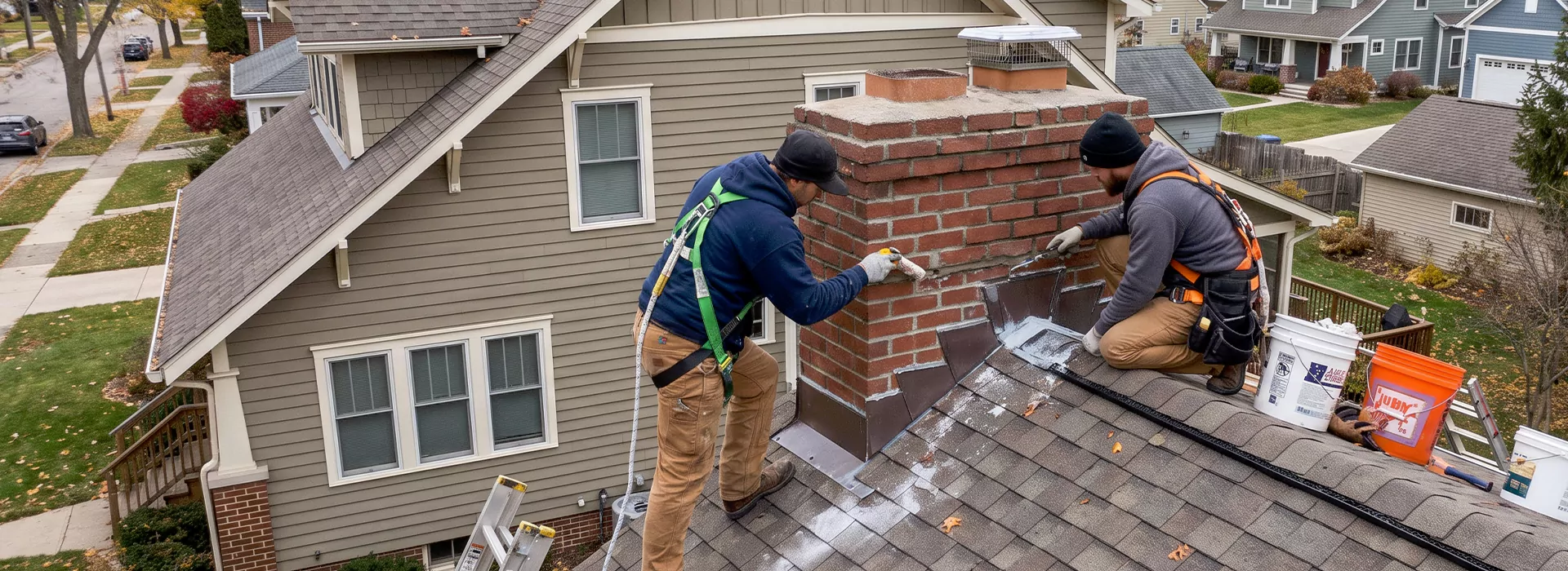 Leaking Chimney Repair in Cedar Park, TX