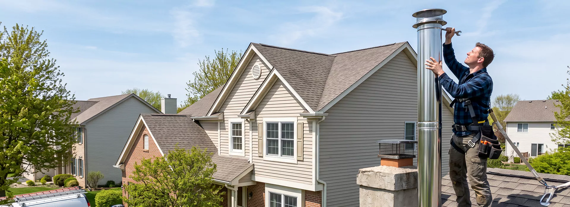 Metal Chimney Installation in Cedar Park