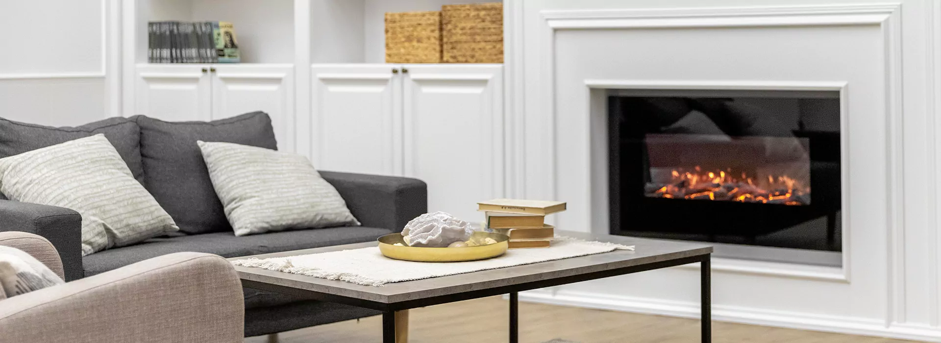 Modern Fireplace Design in Cedar Park, TX