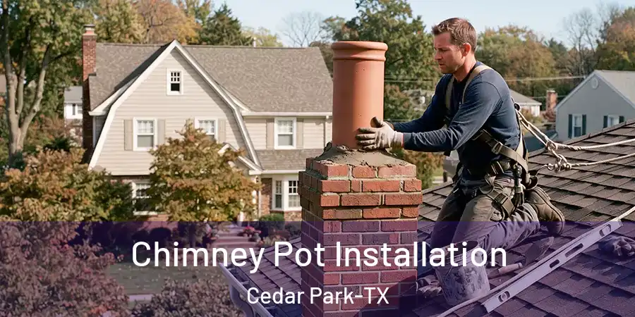 Chimney Pot Installation Cedar Park-TX