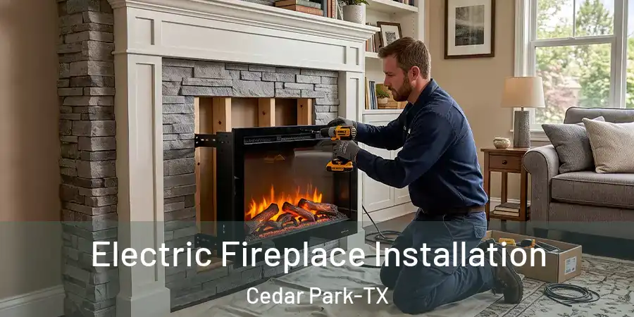 Electric Fireplace Installation Cedar Park-TX