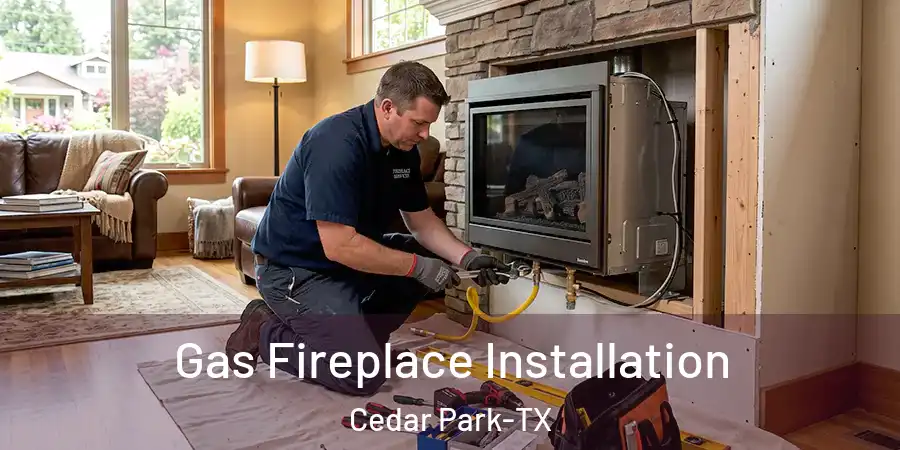  Gas Fireplace Installation Cedar Park-TX