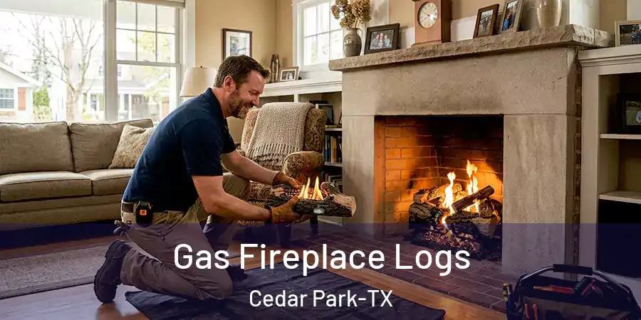 Gas Fireplace Logs Cedar Park-TX
