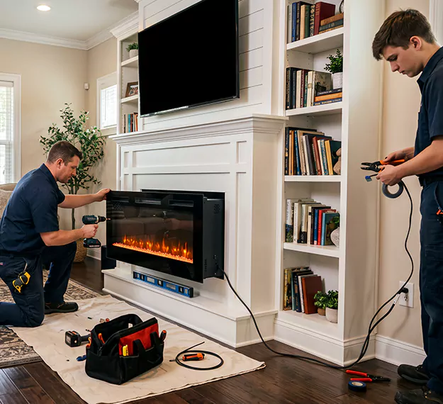 Certified Electric Fireplace Installation Company: Your Local Electric Fireplace Contractors in Cedar Park, TX!