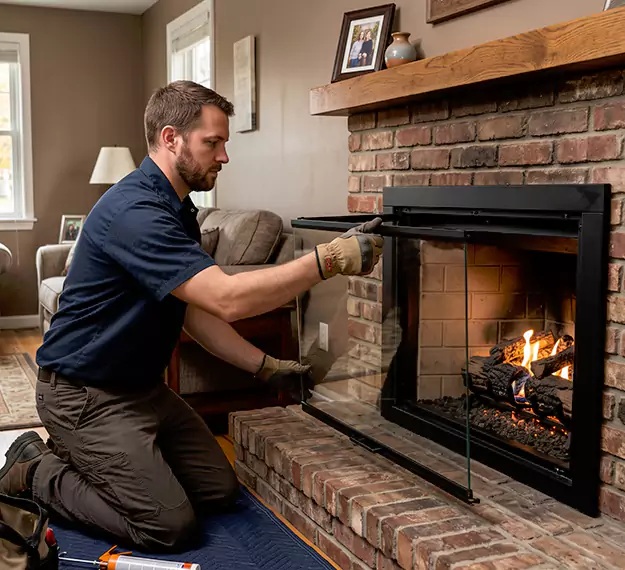 Certified Fireplace Glass Installation Company: Your Local Fireplace Glass Door Installer in Cedar Park, TX