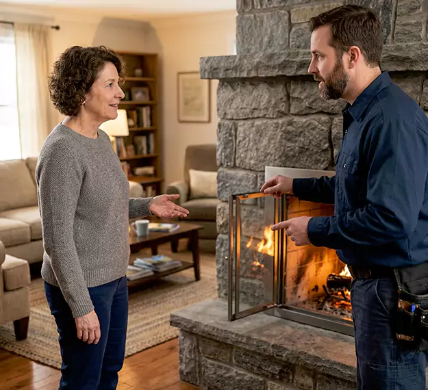 Why Homeowners Choose Our Fireplace Door Installation Team in Cedar Park, TX?