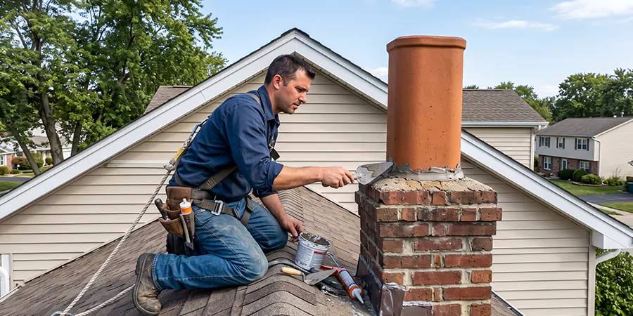 Chimney Pot Leak Repair Cedar Park