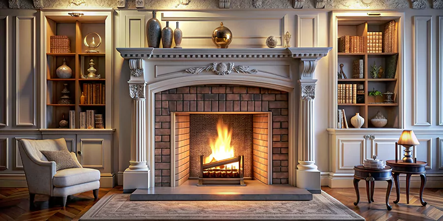 Classic Mantel Decor and Styling Cedar Park