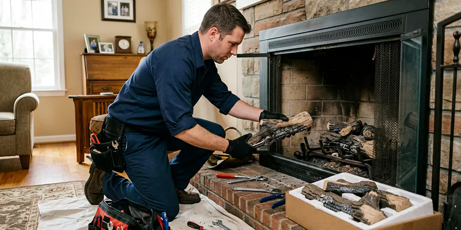 Ventless Gas Log Replacement Cedar Park
