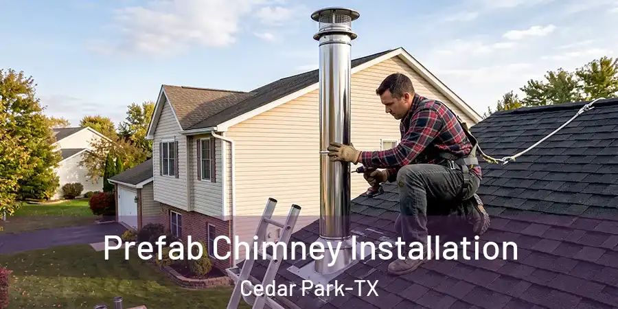 Prefab Chimney Installation Cedar Park-TX